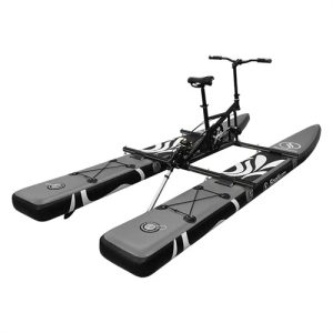 New design water bike bicycle with inflatable tube