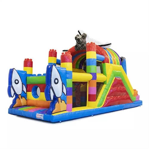 blow up obstacle course 