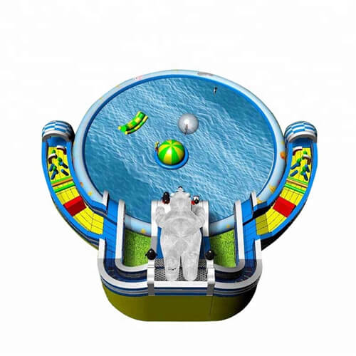 commercial inflatable water park