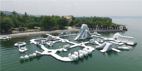 inflatable water park for adults