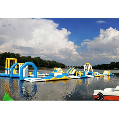 lake inflatable water park