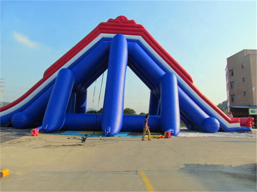 large inflatable water slide