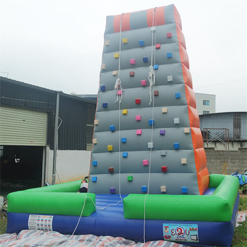 inflatable climbing wall