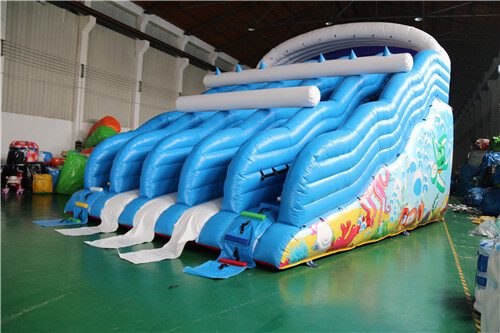 inflatable water slide for pool