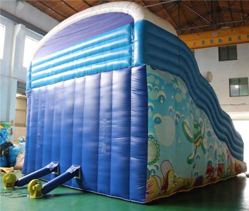 inflatable water slide for pool