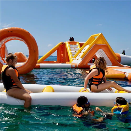 inflatable water park for adults