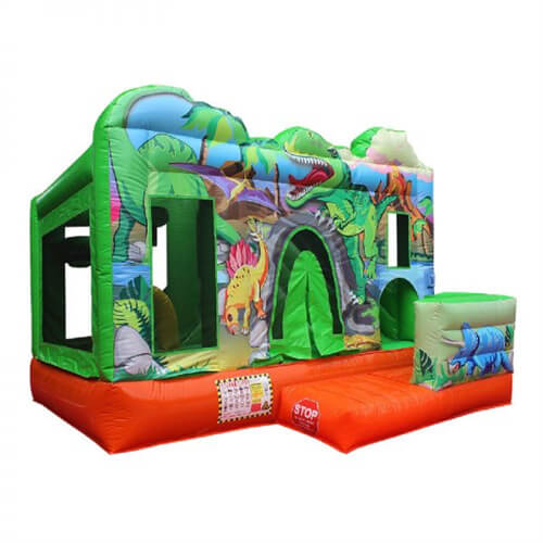 bouncer house with slide