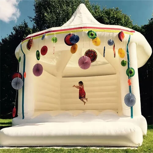 bounce house for wedding