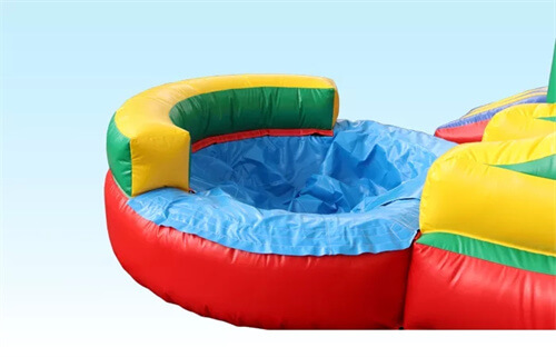 bouncy water slide