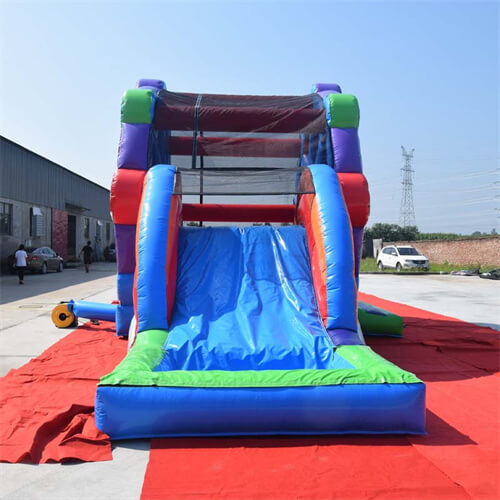 blow up water slide