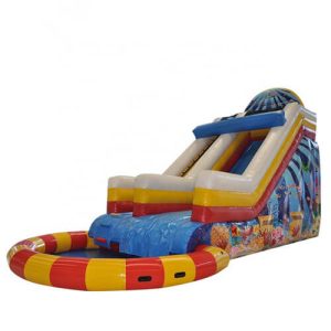 Hot sale cheap water slides with a SeaWorld design