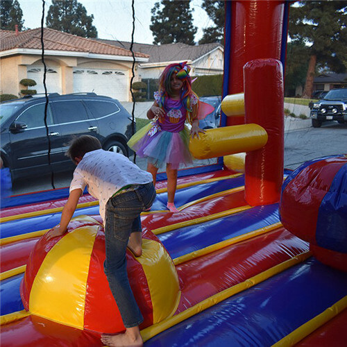 indoor bouncy castle