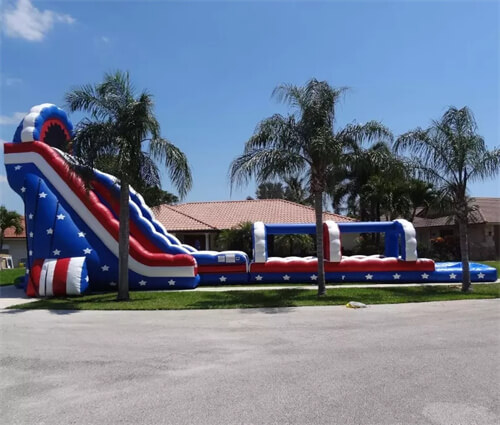 adult blow up water slide