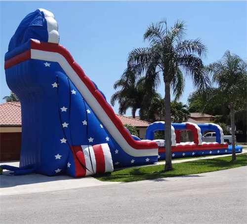 adult blow up water slide