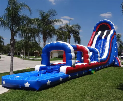 adult blow up water slide