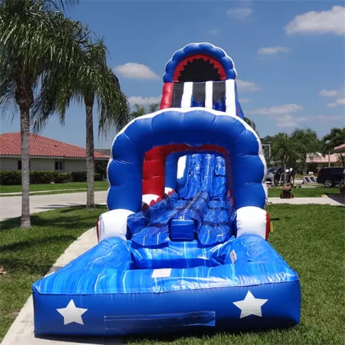 adult blow up water slide