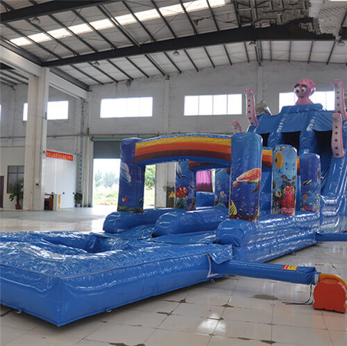 commercial water slide