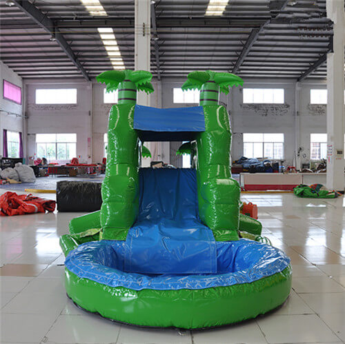 backyard inflatable water slide