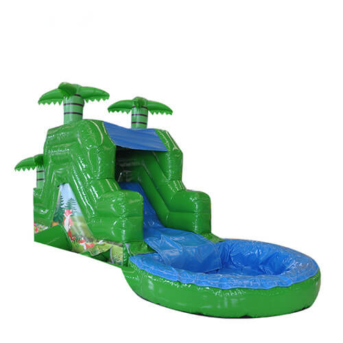 backyard inflatable water slide