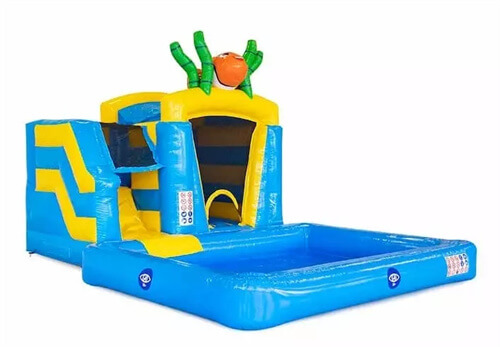 bouncy castle water slide