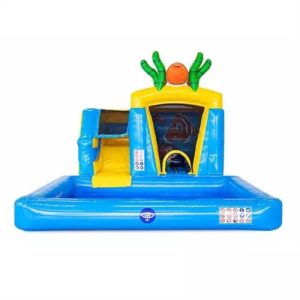 bouncy castle water slide