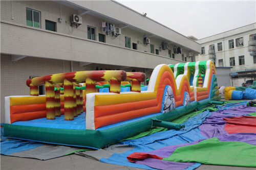 jumping obstacle course