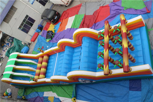 jumping obstacle course