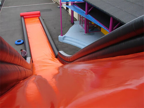 big inflatable slide