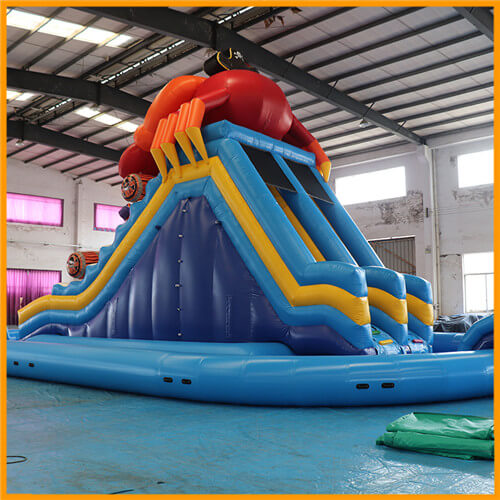 blow up water slide for sale