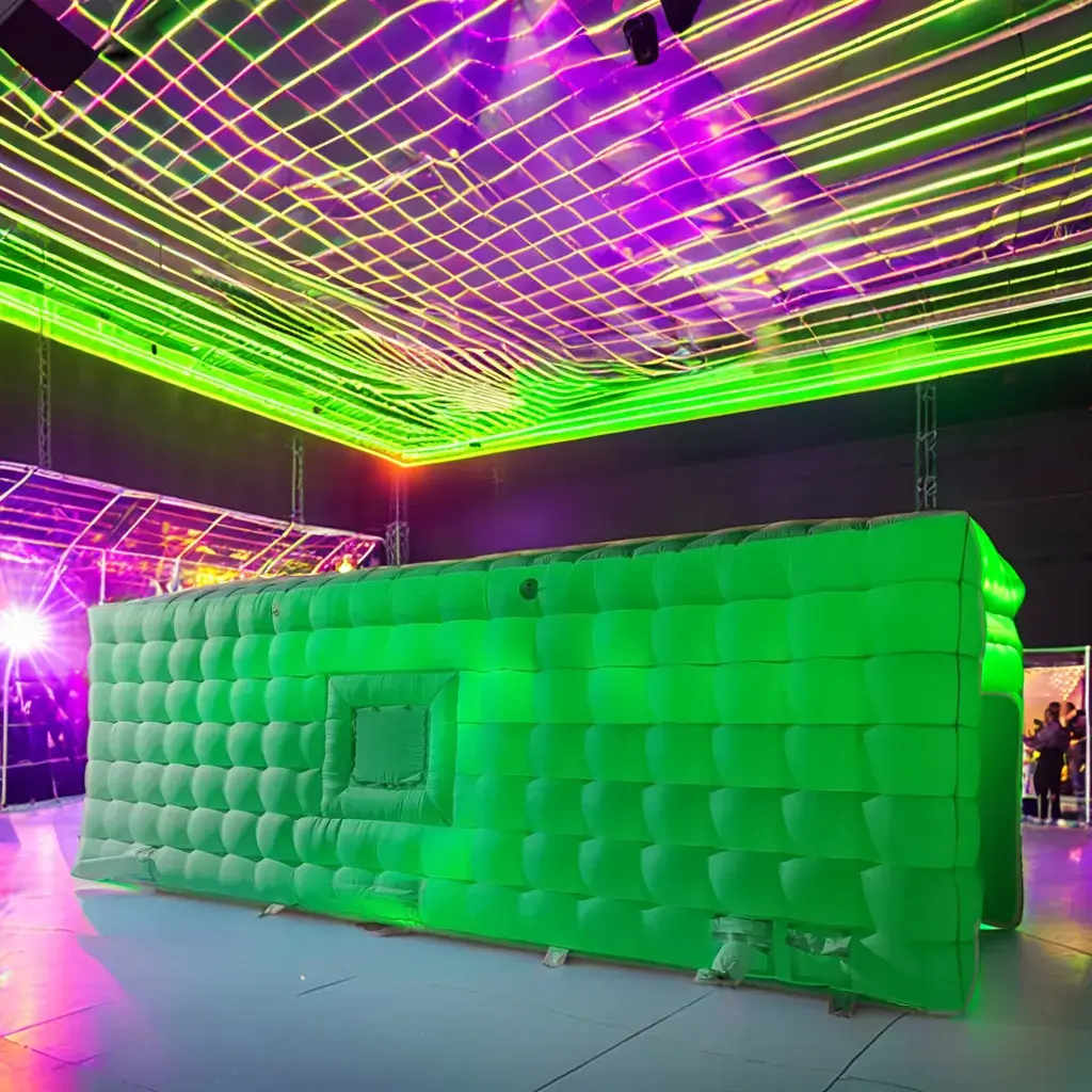 inflatable party cube tent