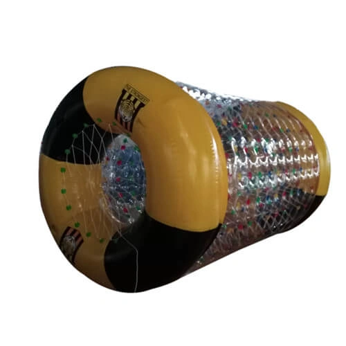 Inflatable water roller