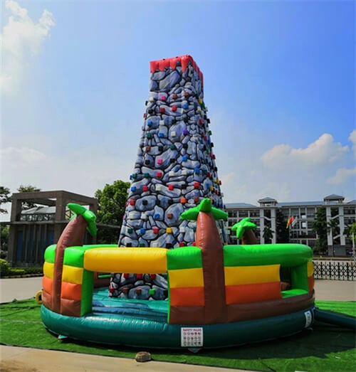 inflatable rock climbing wall