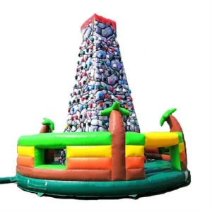 Beautiful design inflatable rock climbing wall