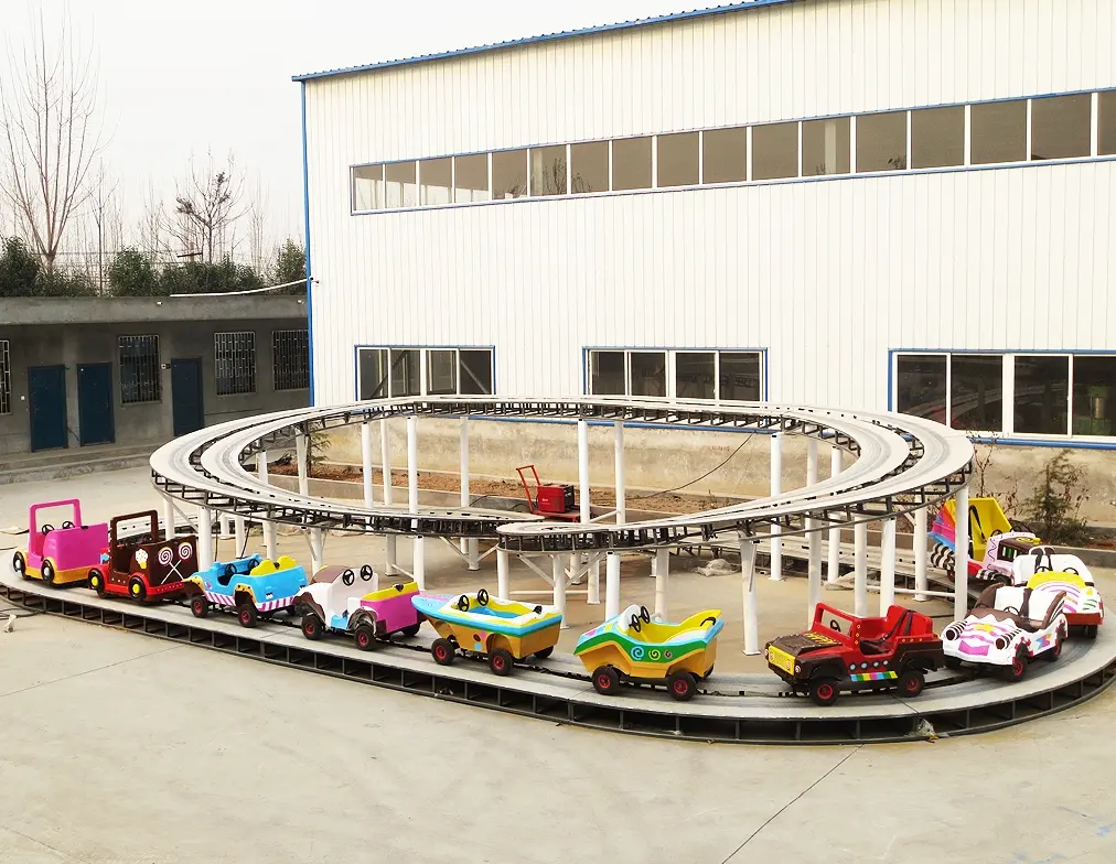 Mini Coaster Ride Electric Shuttle Games Mini Roller Coaster for sale - Dudu