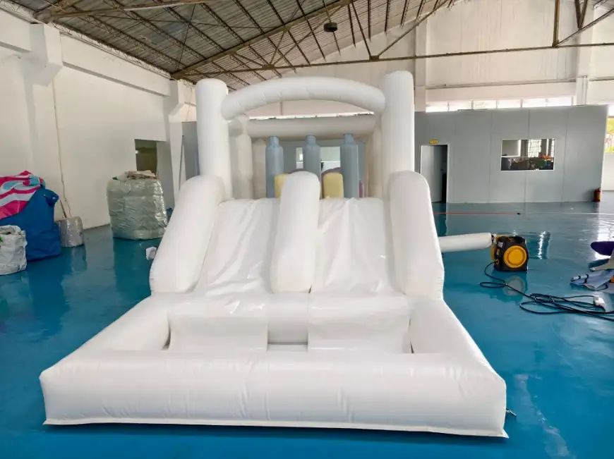 water slide bouncer