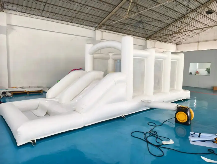 water slide bouncer