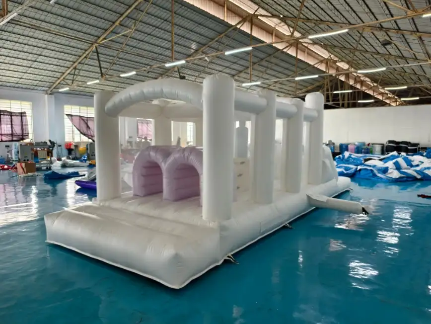 water slide bouncer