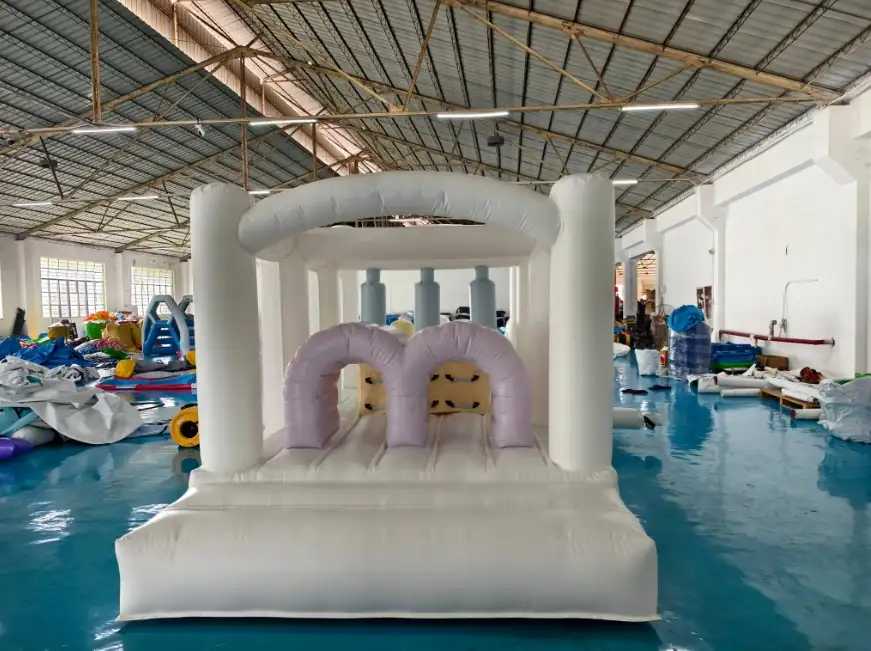 water slide bouncer