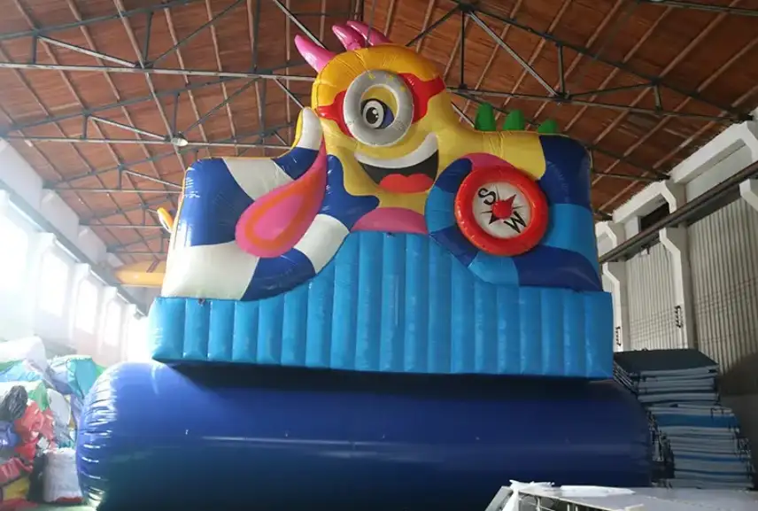 blow up water playground
