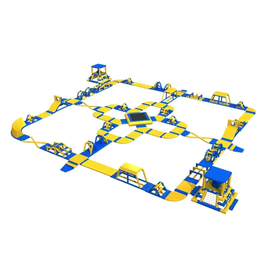 inflatable floating water park