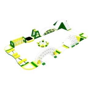 inflatable water park set