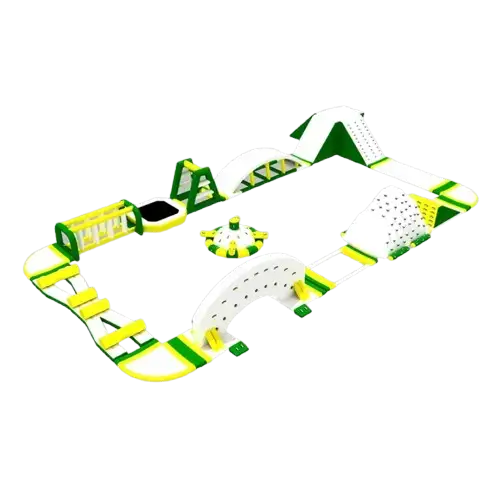floating inflatable water park