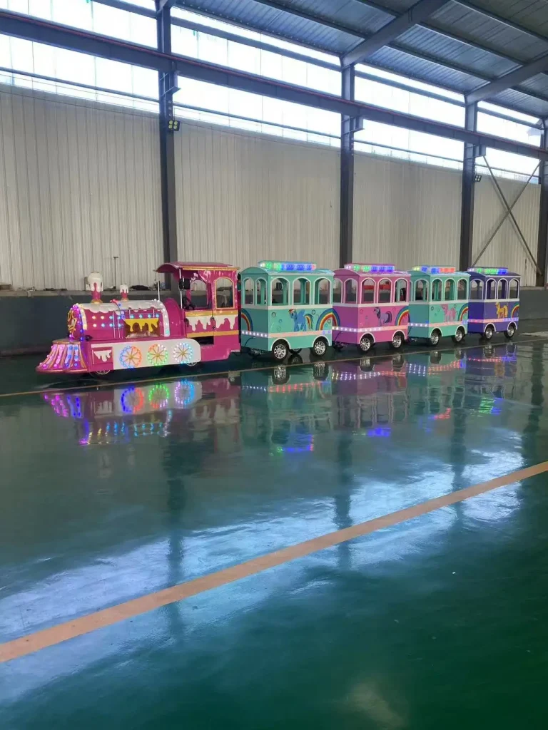 amusement train