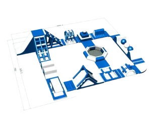 inflatable water amusement park