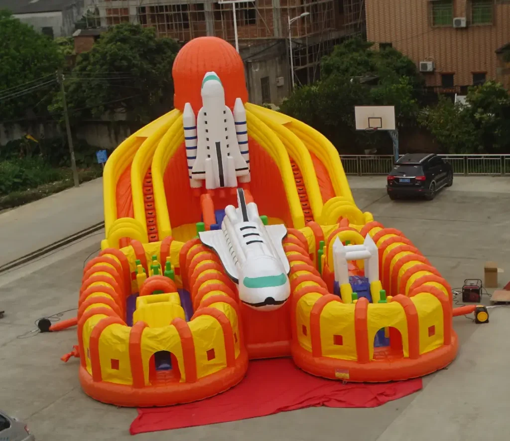giant inflatable playground