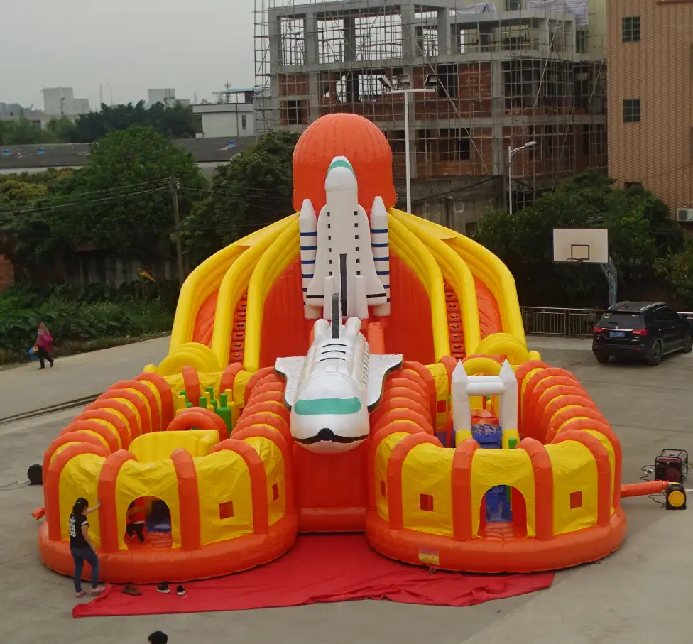 giant inflatable playground