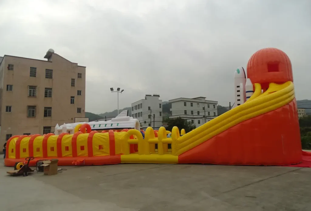 giant inflatable playground