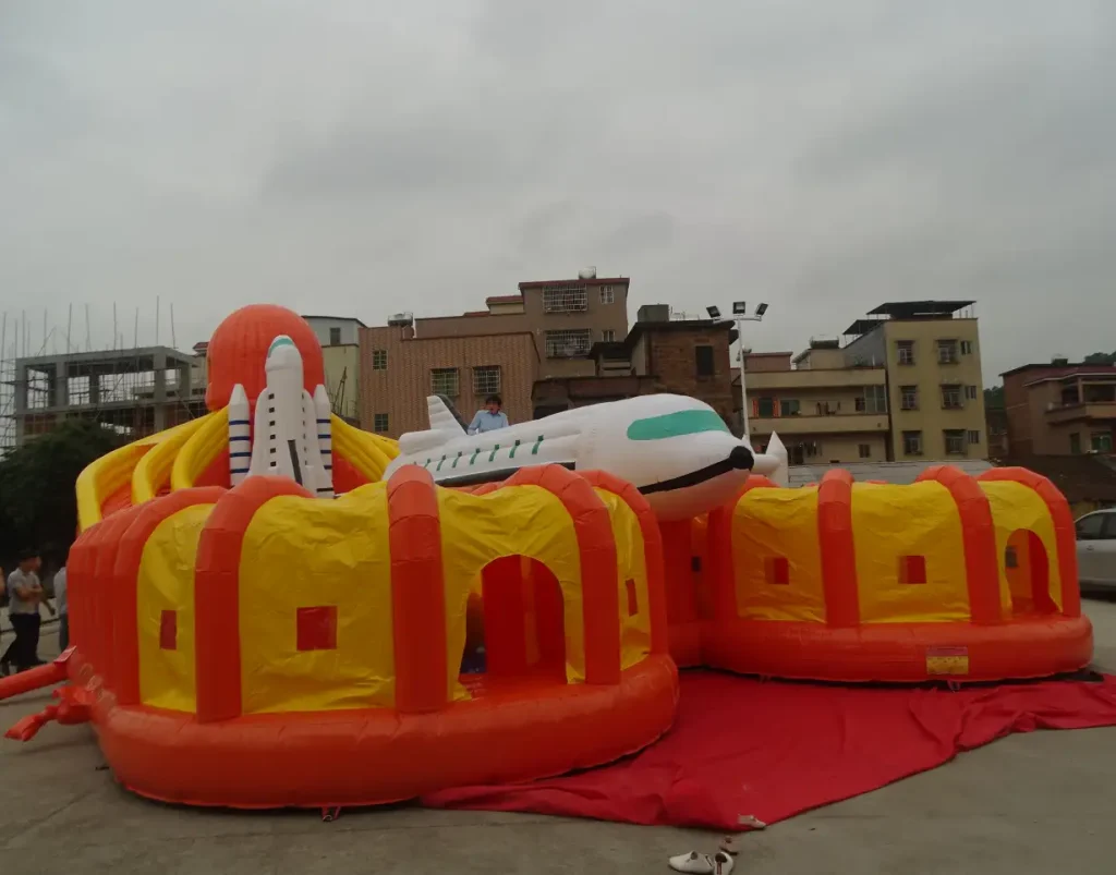 giant inflatable playground