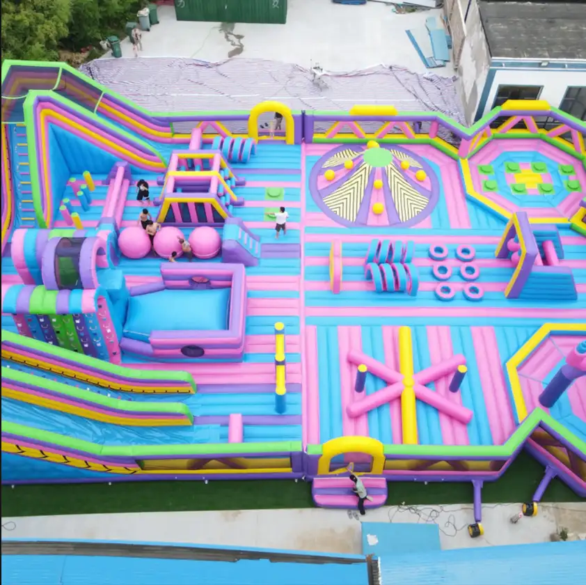 inflatable play area