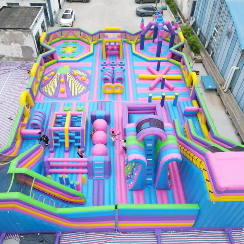 inflatable play area